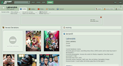 Desktop Screenshot of labrenzink.deviantart.com