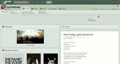 Desktop Screenshot of humildedesign.deviantart.com