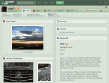 Tablet Screenshot of chip7.deviantart.com