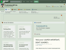 Tablet Screenshot of fireemblemrp-da.deviantart.com