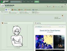 Tablet Screenshot of levstitchpunk.deviantart.com