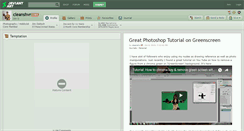 Desktop Screenshot of cleanshvr.deviantart.com