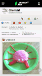 Mobile Screenshot of chemdat.deviantart.com