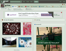 Tablet Screenshot of genlisae.deviantart.com