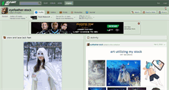 Desktop Screenshot of eyefeather-stock.deviantart.com