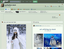 Tablet Screenshot of eyefeather-stock.deviantart.com