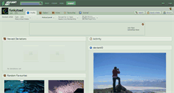 Desktop Screenshot of funkytoad.deviantart.com