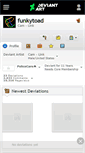 Mobile Screenshot of funkytoad.deviantart.com