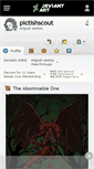 Mobile Screenshot of pictishscout.deviantart.com