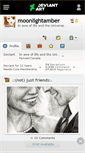 Mobile Screenshot of moonlightamber.deviantart.com