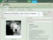 Tablet Screenshot of anneliese.deviantart.com