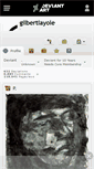 Mobile Screenshot of gilbertlayole.deviantart.com