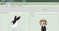 Desktop Screenshot of evace.deviantart.com