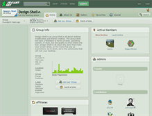 Tablet Screenshot of design-shell.deviantart.com