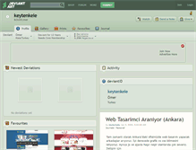 Tablet Screenshot of keytenkele.deviantart.com