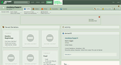 Desktop Screenshot of monkeychaser4.deviantart.com