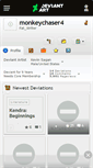 Mobile Screenshot of monkeychaser4.deviantart.com