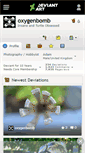 Mobile Screenshot of oxygenbomb.deviantart.com