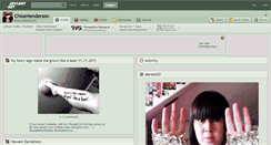 Desktop Screenshot of chloehenderson.deviantart.com