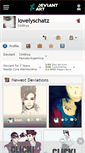 Mobile Screenshot of lovelyschatz.deviantart.com