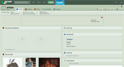 Desktop Screenshot of ankape.deviantart.com