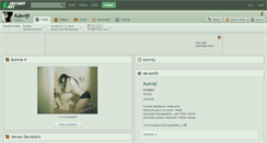 Desktop Screenshot of kutwijf.deviantart.com
