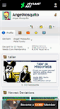 Mobile Screenshot of angelmosquito.deviantart.com