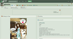 Desktop Screenshot of petruccina.deviantart.com