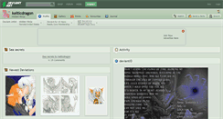 Desktop Screenshot of kelticdragon.deviantart.com