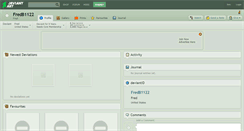 Desktop Screenshot of fredb1122.deviantart.com