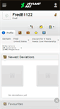 Mobile Screenshot of fredb1122.deviantart.com