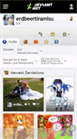 Mobile Screenshot of erdbeertiramisu.deviantart.com