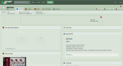 Desktop Screenshot of jachyra.deviantart.com