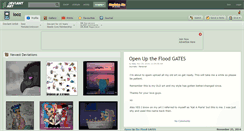 Desktop Screenshot of looz.deviantart.com