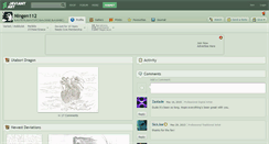 Desktop Screenshot of ningen112.deviantart.com
