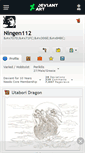Mobile Screenshot of ningen112.deviantart.com