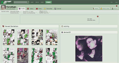 Desktop Screenshot of ferretkain.deviantart.com