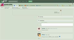 Desktop Screenshot of amanda-zkfski.deviantart.com