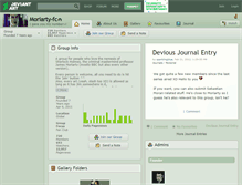 Tablet Screenshot of moriarty-fc.deviantart.com