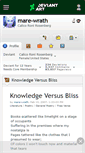 Mobile Screenshot of mare-wrath.deviantart.com