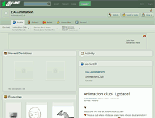 Tablet Screenshot of da-animation.deviantart.com