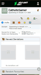 Mobile Screenshot of catholicgamer.deviantart.com