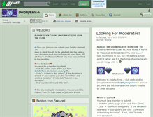 Tablet Screenshot of dolphyfans.deviantart.com