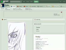 Tablet Screenshot of feries.deviantart.com