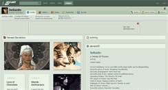 Desktop Screenshot of delkaidin.deviantart.com
