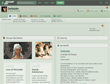 Tablet Screenshot of delkaidin.deviantart.com