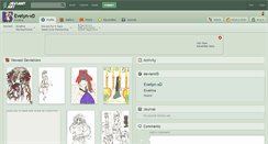 Desktop Screenshot of evelyn-xd.deviantart.com