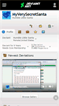 Mobile Screenshot of myverysecretsanta.deviantart.com