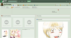 Desktop Screenshot of fanoffmangas.deviantart.com