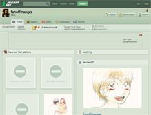 Tablet Screenshot of fanoffmangas.deviantart.com